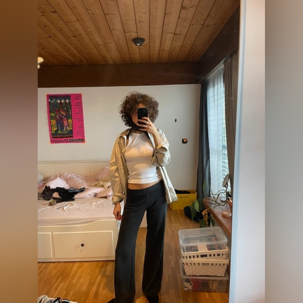 Monki White Tank Top